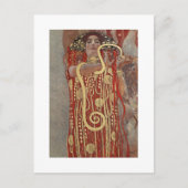 BRIEFKAART : GUSTAV KLIMT : HYGIEIA : 1907 (Voorkant)