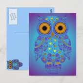 Briefkaart H00t Owl Blues (Voorkant / Achterkant)