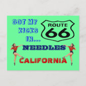 Briefkaart Haal uw pictogrammen op route 66 - weg  (Voorkant)