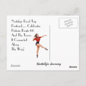 Briefkaart Haal uw pictogrammen op route 66 - weg  (Achterkant)