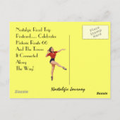 Briefkaart Haal uw pictogrammen op route 66 - weg  (Achterkant)