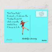 Briefkaart Haal uw pictogrammen op route 66 - weg (Achterkant)