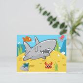 Briefkaart Haarkrabben (Staand voorkant)