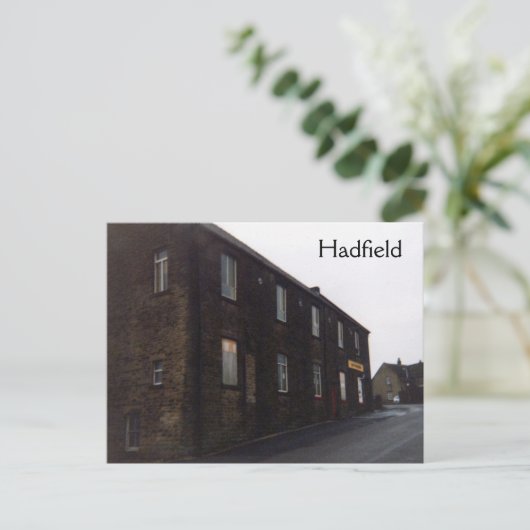 Briefkaart Hadfield (Staand voorkant)