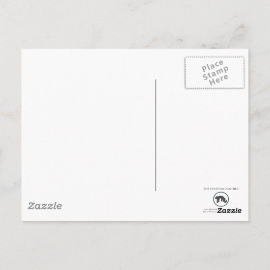 Briefkaart hagedis 01 (Achterkant)