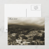Briefkaart ~ Haïti 2009 Mountians and Poor City (Voorkant / Achterkant)
