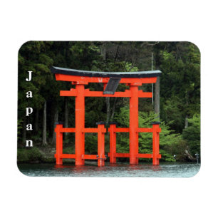 briefkaart hakone torii japan magneet