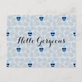 briefkaart "Hallo Prachtige" ananas