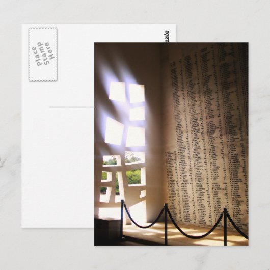 briefkaart "Hallow Walls" (Voorkant / Achterkant)