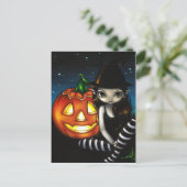 briefkaart "Halloween Night" (Staand voorkant)