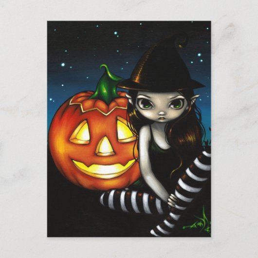 briefkaart "Halloween Night" (Voorkant)