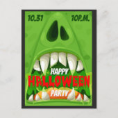 Briefkaart Halloween Party (Voorkant)