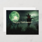Briefkaart Halloween Spooky Scenes (Voorkant / Achterkant)
