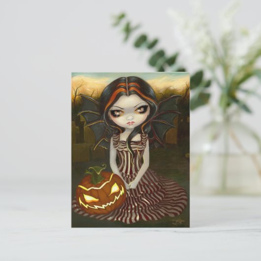 briefkaart "Halloween Twilight" (Staand voorkant)