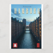  Briefkaart Hamburg (Voorkant)