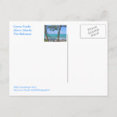 BRIEFKAART, "HAMMOCK/ABACO-EILANDEN/BAHAMAS" BRIEFKAART (Achterkant)