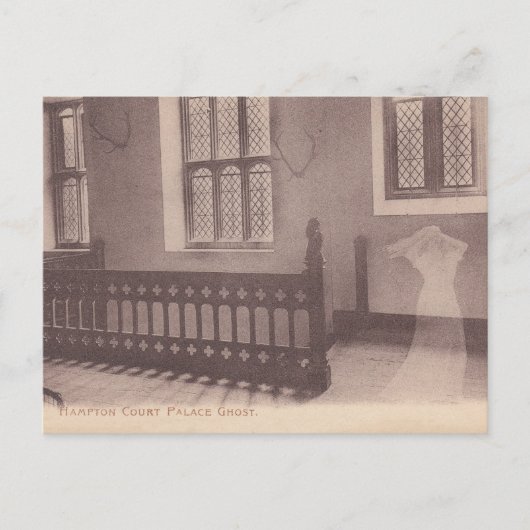 BRIEFKAART HAMPTON COURT PALACE GHOST JANE SEYMOUR (Voorkant)