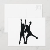 Briefkaart handbal (Voorkant / Achterkant)