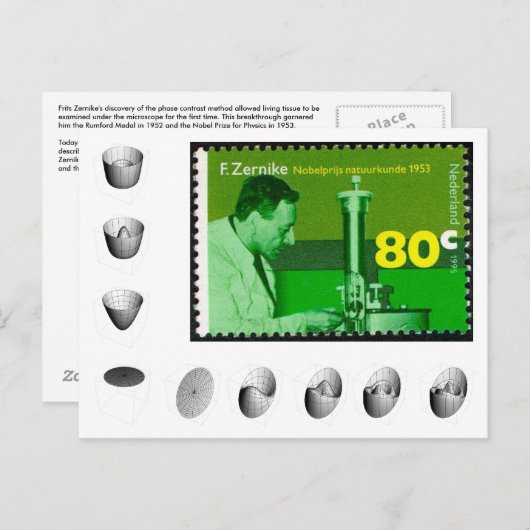 Briefkaart: Handelsstempel Zernike Briefkaart (Voorkant / Achterkant)