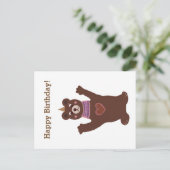 Briefkaart Happy 1st Verjaardag (Staand voorkant)