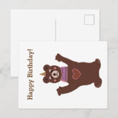 Briefkaart Happy 1st Verjaardag (Voorkant / Achterkant)