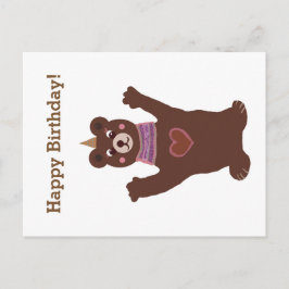 Briefkaart Happy 1st Verjaardag