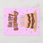 Briefkaart Happy Birthday (Voorkant)