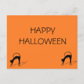 briefkaart "HAPPY HALLOWEEN" (Voorkant)