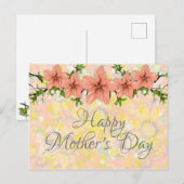 Briefkaart - Happy Moederdag (Voorkant / Achterkant)