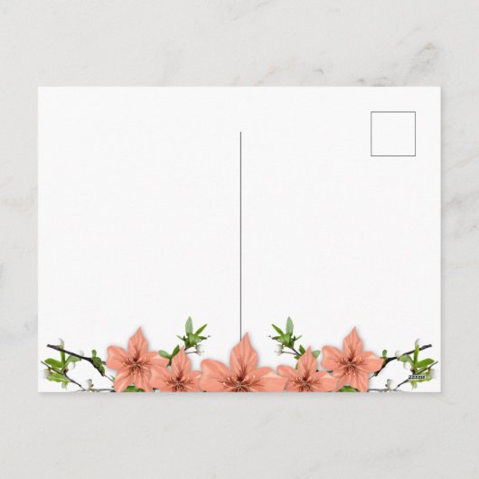 Briefkaart - Happy Moederdag (Achterkant)