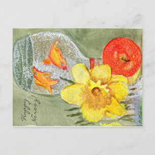 Briefkaart "Happy Norooz" (Nowrooz Mobarak)