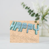 Briefkaart "Happy Postcrossover!" (Staand voorkant)