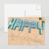 Briefkaart "Happy Postcrossover!" (Voorkant / Achterkant)
