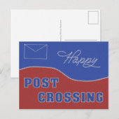 Briefkaart "Happy Postcrossover! Titels" (Voorkant / Achterkant)