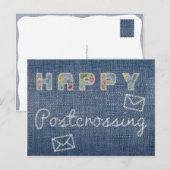 Briefkaart "Happy Postkruising Jeans" (Voorkant / Achterkant)
