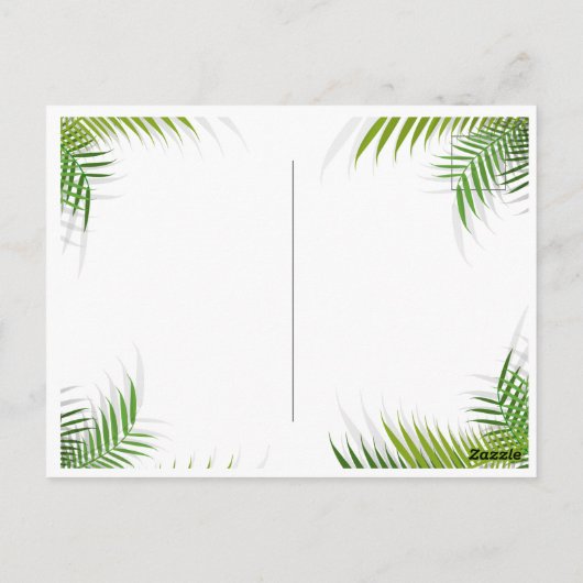 Briefkaart Happy Summer Time (Achterkant)