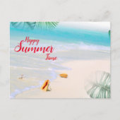 Briefkaart Happy Summer Time (Voorkant)