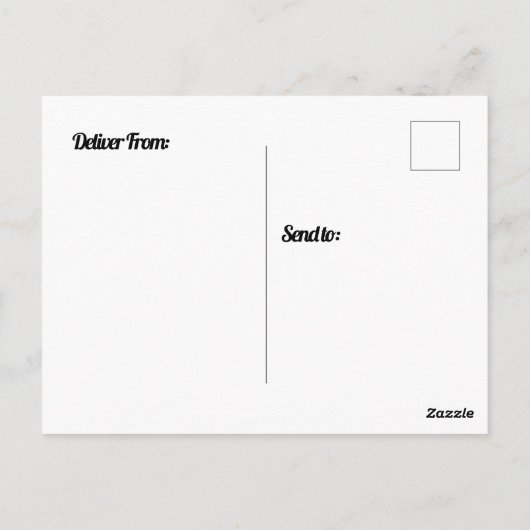 Briefkaart Happy Together (Achterkant)