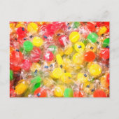 Briefkaart hard snoep (Voorkant)