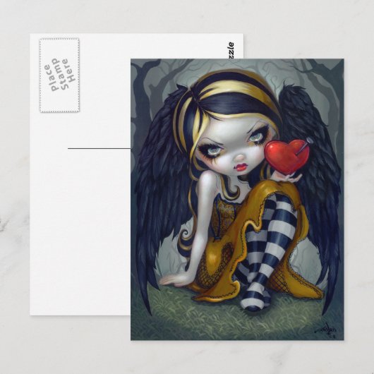 briefkaart "Harder nagels" (Voorkant / Achterkant)