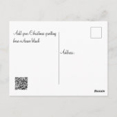 Briefkaart - Hare en vogels (Achterkant)