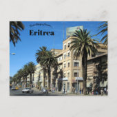 Briefkaart Harnet Avenue Asmara Eritrea (Voorkant)