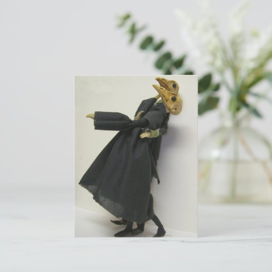 Briefkaart Harold en Henrietta (Staand voorkant)