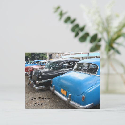 Briefkaart Havana Cuba (Staand voorkant)