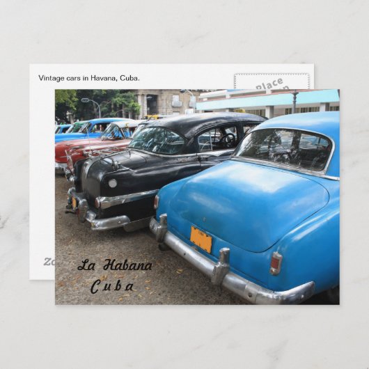 Briefkaart Havana Cuba (Voorkant / Achterkant)