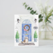 Briefkaart Havanese Moving Announcement (Staand voorkant)