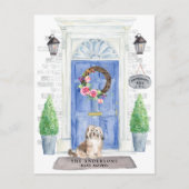 Briefkaart Havanese Moving Announcement (Voorkant)