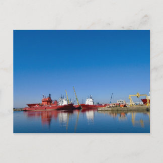 briefkaart "Haven van Leith, Edinburgh"