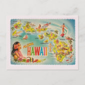 Briefkaart Hawaï (Voorkant)