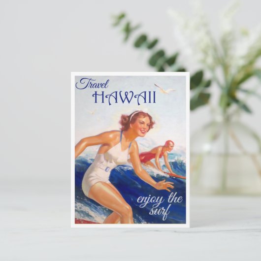  Briefkaart Hawaii (Staand voorkant)